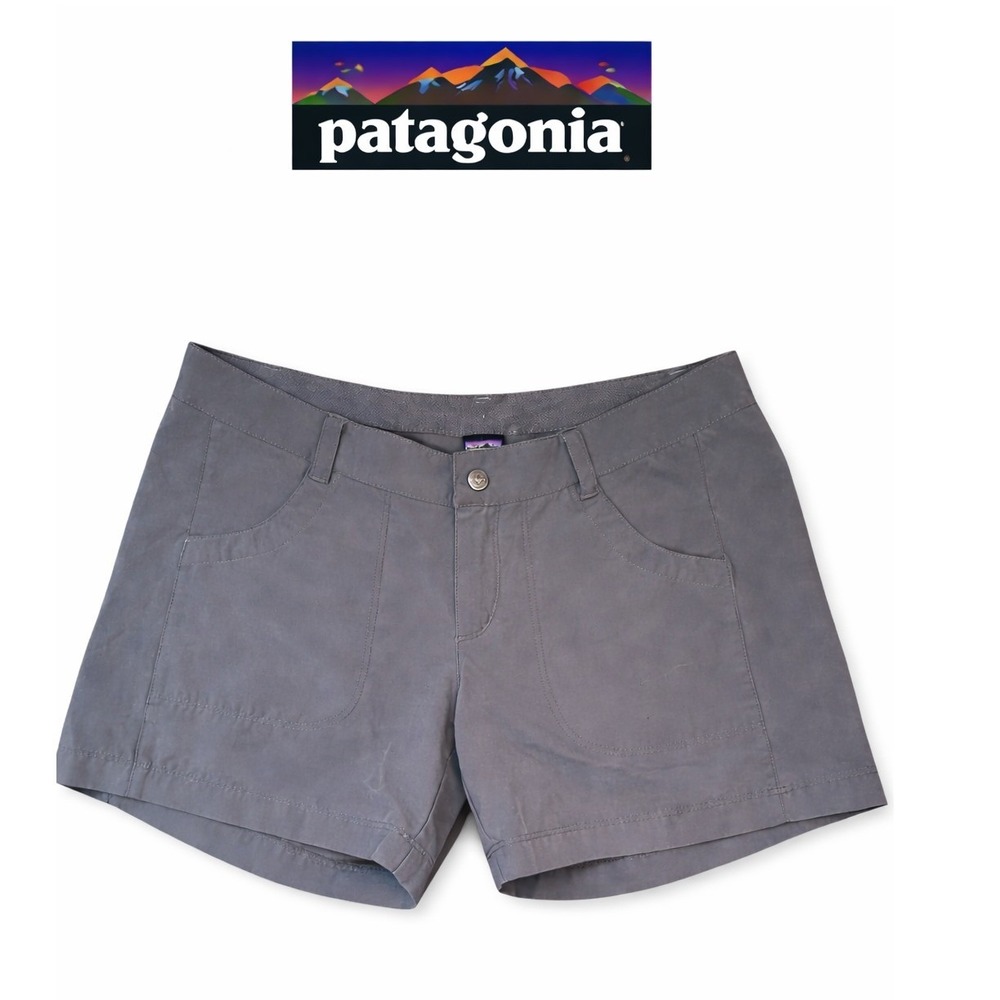 Patagonia Gray Shorts Size 4 Outdoor Hiking Casual Women